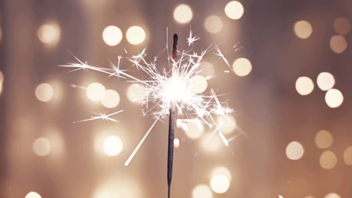 Christmas and new year sparkle